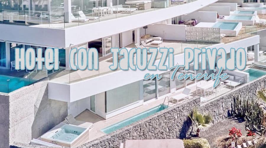 Hotel con jacuzzi privado en Tenerife